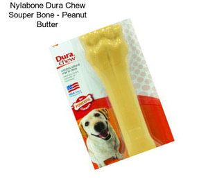 Nylabone Dura Chew Souper Bone - Peanut Butter