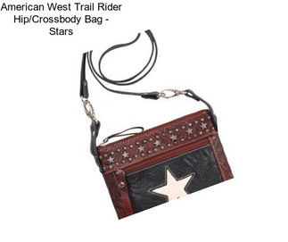 American West Trail Rider Hip/Crossbody Bag - Stars