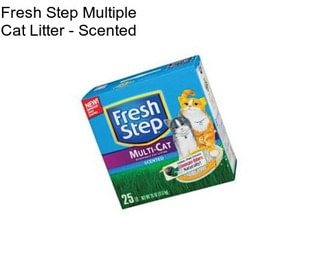 Fresh Step Multiple Cat Litter - Scented