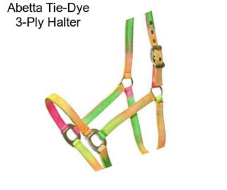 Abetta Tie-Dye 3-Ply Halter