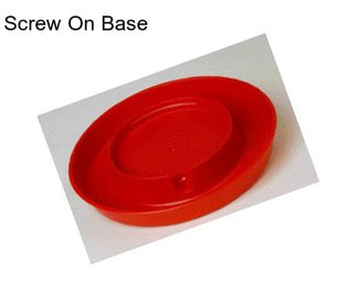 Screw On Base