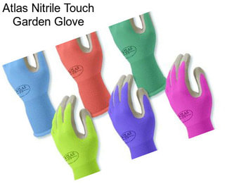 Atlas Nitrile Touch Garden Glove