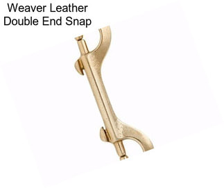 Weaver Leather Double End Snap