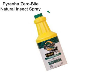 Pyranha Zero-Bite Natural Insect Spray