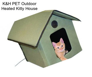 K&H PET Outdoor Heated Kitty House