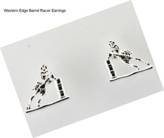 Western Edge Barrel Racer Earrings