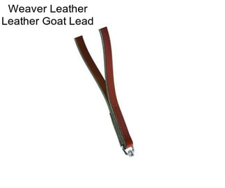 Weaver Leather Leather Goat Lead