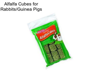 Alfalfa Cubes for Rabbits/Guinea Pigs