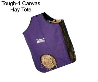 Tough-1 Canvas Hay Tote