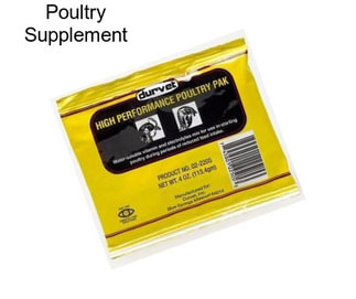 Poultry Supplement