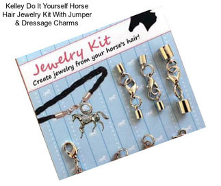 Kelley Do It Yourself Horse Hair Jewelry Kit With Jumper & Dressage Charms