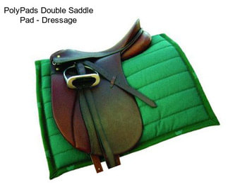 PolyPads Double Saddle Pad - Dressage