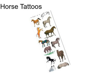 Horse Tattoos