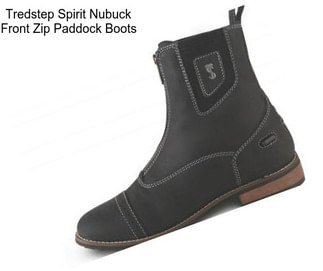 Tredstep Spirit Nubuck Front Zip Paddock Boots
