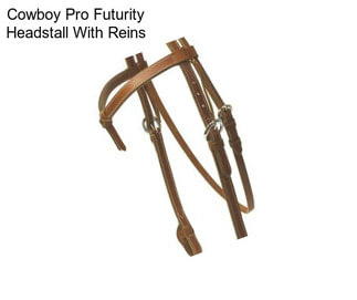 Cowboy Pro Futurity Headstall With Reins