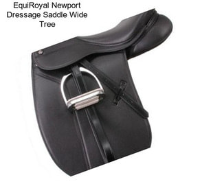 EquiRoyal Newport Dressage Saddle Wide Tree