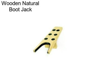 Wooden Natural Boot Jack