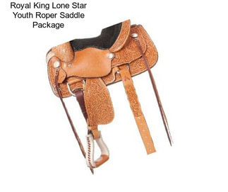 Royal King Lone Star Youth Roper Saddle Package