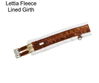 Lettia Fleece Lined Girth