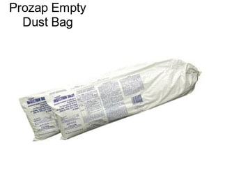 Prozap Empty Dust Bag