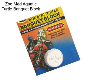 Zoo Med Aquatic Turtle Banquet Block