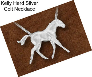 Kelly Herd Silver Colt Necklace