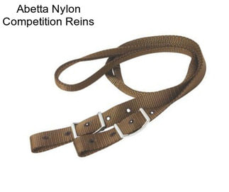 Abetta Nylon Competition Reins