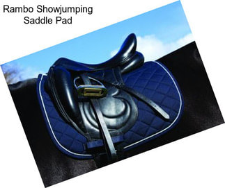 Rambo Showjumping Saddle Pad