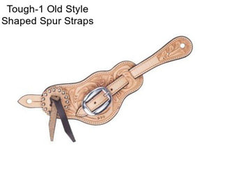 Tough-1 Old Style Shaped Spur Straps