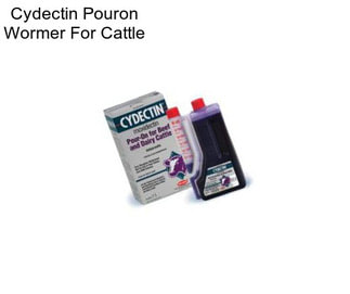 Cydectin Pouron Wormer For Cattle