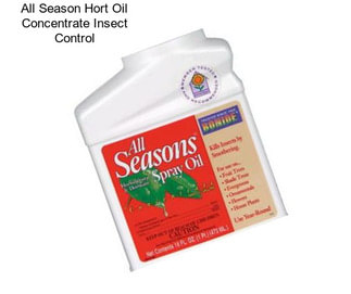 All Season Hort Oil Concentrate Insect Control