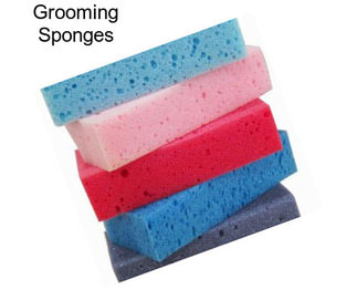 Grooming Sponges