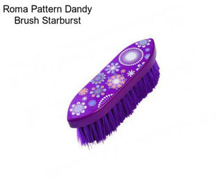 Roma Pattern Dandy Brush Starburst