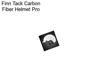 Finn Tack Carbon Fiber Helmet Pro