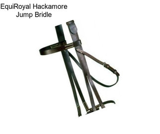 EquiRoyal Hackamore Jump Bridle