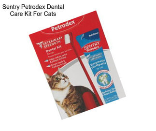 Sentry Petrodex Dental Care Kit For Cats