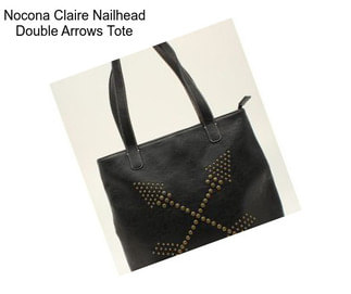 Nocona Claire Nailhead Double Arrows Tote