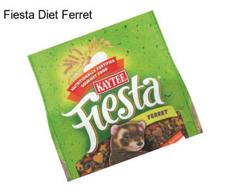 Fiesta Diet Ferret