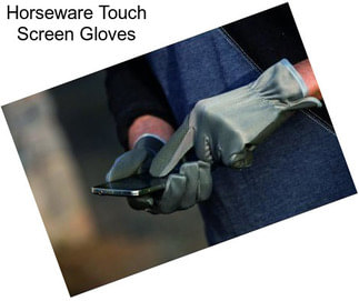 Horseware Touch Screen Gloves