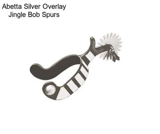 Abetta Silver Overlay Jingle Bob Spurs