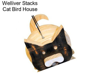 Welliver Stacks Cat Bird House