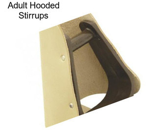 Adult Hooded Stirrups