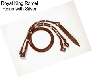 Royal King Romel Reins with Silver