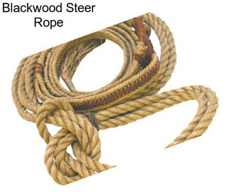 Blackwood Steer Rope