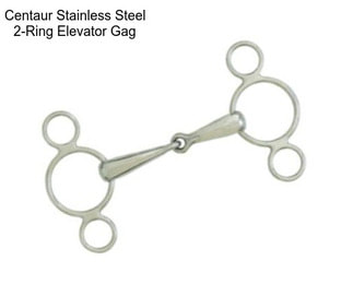 Centaur Stainless Steel 2-Ring Elevator Gag