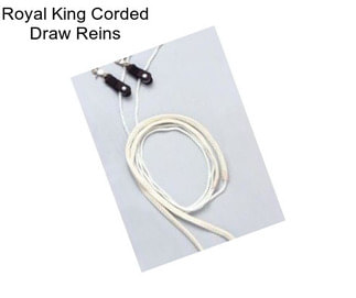 Royal King Corded Draw Reins