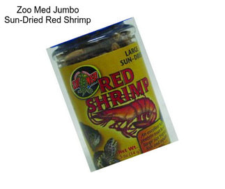 Zoo Med Jumbo Sun-Dried Red Shrimp