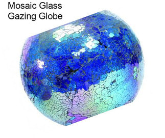 Mosaic Glass Gazing Globe