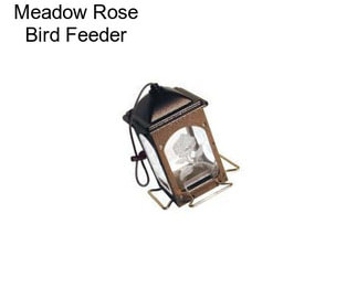 Meadow Rose Bird Feeder