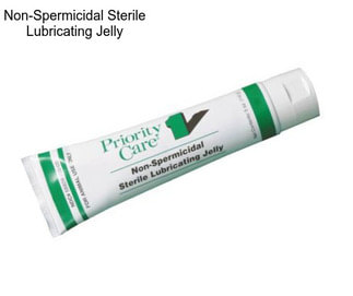 Non-Spermicidal Sterile Lubricating Jelly